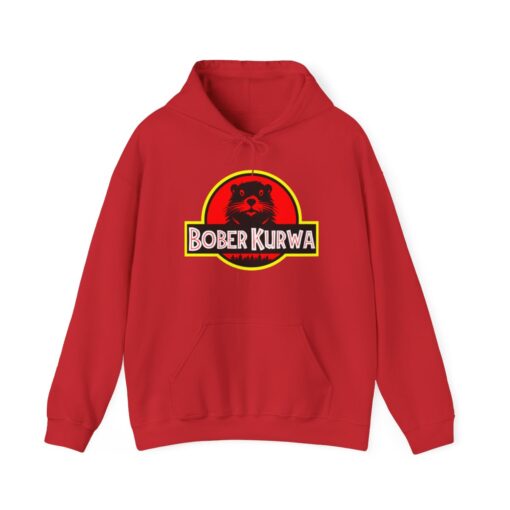 bober kurwa hoodie red jurassic
