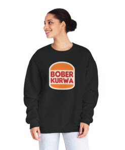 bober kurwa sweatshirt burger king black