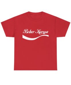 bober kurwa t-shirt cola red