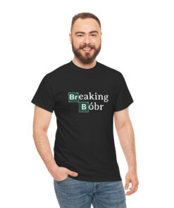 breaking bobr t-shirt black model