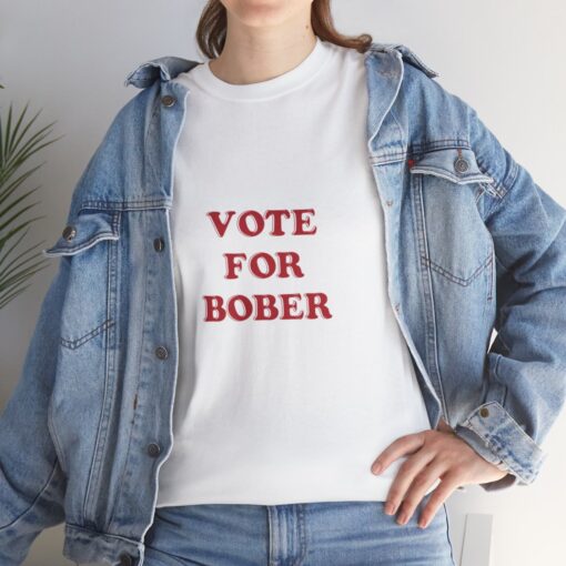vote for bober t-shirt model 2