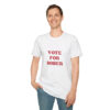 vote for bober t-shirt white color