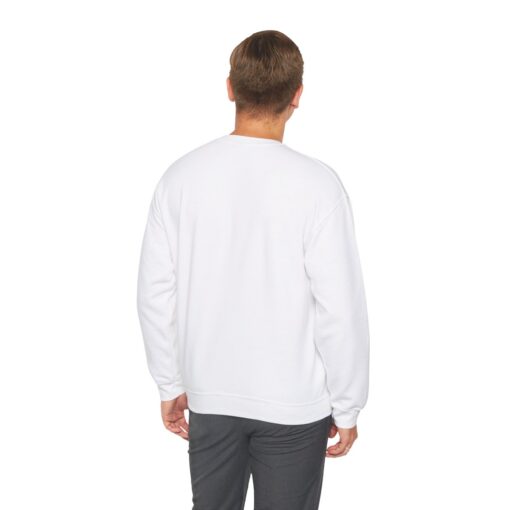 white sweatshirt back